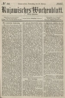 Kujawisches Wochenblatt. 1865, no. 16