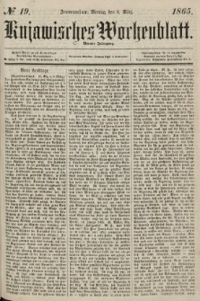 Kujawisches Wochenblatt. 1865, no. 19