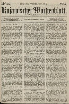 Kujawisches Wochenblatt. 1865, no. 20