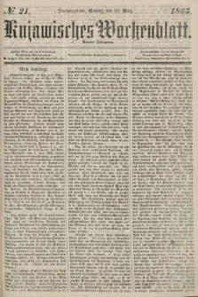 Kujawisches Wochenblatt. 1865, no. 21