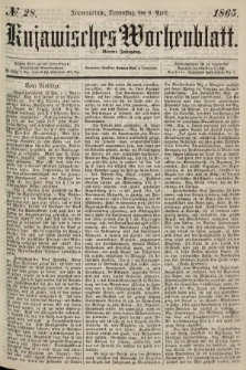 Kujawisches Wochenblatt. 1865, no. 28