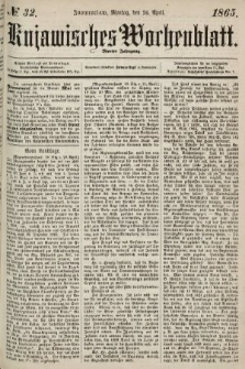 Kujawisches Wochenblatt. 1865, no. 32