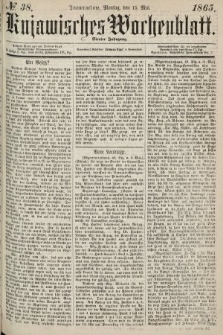 Kujawisches Wochenblatt. 1865, no. 38