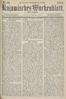 Kujawisches Wochenblatt. 1865, no. 39
