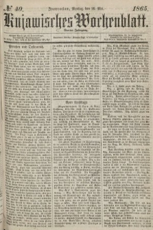 Kujawisches Wochenblatt. 1865, no. 40