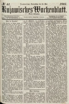 Kujawisches Wochenblatt. 1865, no. 41