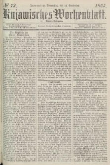 Kujawisches Wochenblatt. 1865, no. 72