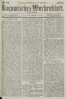 Kujawisches Wochenblatt. 1865, no. 73