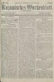 Kujawisches Wochenblatt. 1865, no. 76