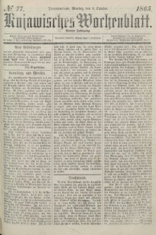 Kujawisches Wochenblatt. 1865, no. 77