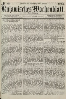 Kujawisches Wochenblatt. 1865, no. 78