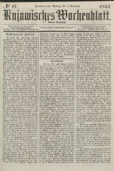 Kujawisches Wochenblatt. 1865, no. 87