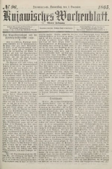 Kujawisches Wochenblatt. 1865, no. 96