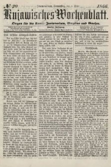 Kujawisches Wochenblatt : organ für die kreise Inowroclaw, Mogilno und Gnesen. 1866, no. 20