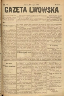 Gazeta Lwowska. 1904, nr 170
