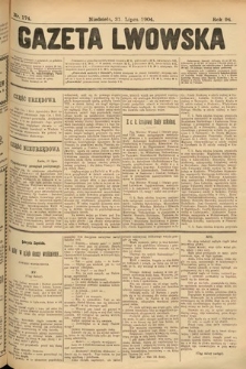 Gazeta Lwowska. 1904, nr 174