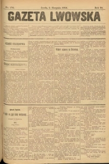 Gazeta Lwowska. 1904, nr 176