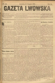 Gazeta Lwowska. 1904, nr 188