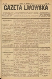 Gazeta Lwowska. 1904, nr 191