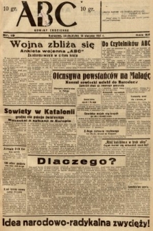 ABC : nowiny codzienne. 1937, nr 19