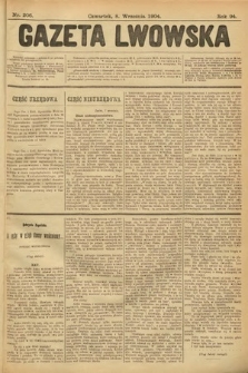 Gazeta Lwowska. 1904, nr 206