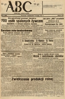 ABC : nowiny codzienne. 1937, nr 54