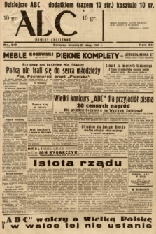 ABC : nowiny codzienne. 1937, nr 60
