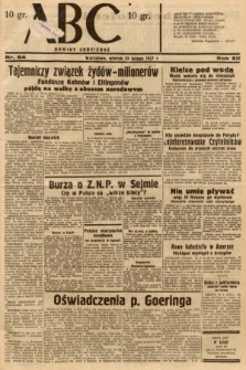 ABC : nowiny codzienne. 1937, nr 64