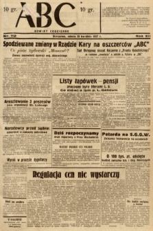 ABC : nowiny codzienne. 1937, nr 112