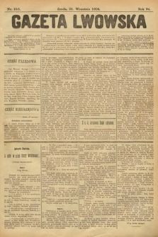 Gazeta Lwowska. 1904, nr 216