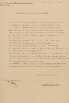 Rundschreiben. 1940, nr 10