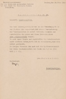 Rundschreiben. 1940, nr 33