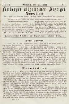 Lemberger Allgemeiner Anzeiger : Tagesblatt für Handel und Gewerbe, Kunst, geselliges Leben, Unterhaltung und Belehrung. 1857, nr 54