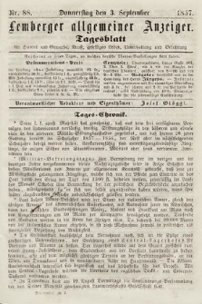 Lemberger Allgemeiner Anzeiger : Tagesblatt für Handel und Gewerbe, Kunst, geselliges Leben, Unterhaltung und Belehrung. 1857, nr 88