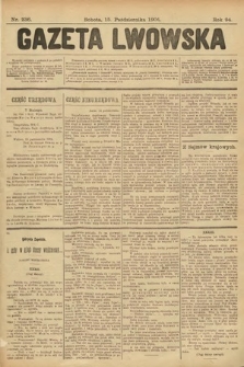 Gazeta Lwowska. 1904, nr 236