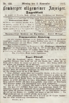 Lemberger Allgemeiner Anzeiger : Tagesblatt für Handel und Gewerbe, Kunst, geselliges Leben, Unterhaltung und Belehrung. 1857, nr 122