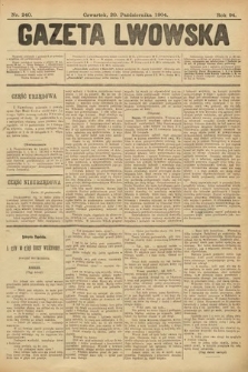Gazeta Lwowska. 1904, nr 240