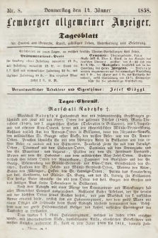 Lemberger Allgemeiner Anzeiger : Tagesblatt für Handel und Gewerbe, Kunst, geselliges Leben, Unterhaltung und Belehrung. 1858, nr 8