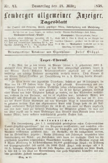 Lemberger Allgemeiner Anzeiger : Tagesblatt für Handel und Gewerbe, Kunst, geselliges Leben, Unterhaltung und Belehrung. 1858, nr 43