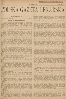 Polska Gazeta Lekarska. 1938, nr 8