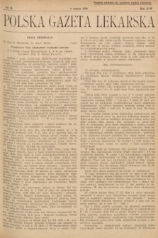 Polska Gazeta Lekarska. 1938, nr 10