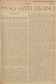 Polska Gazeta Lekarska. 1938, nr 11