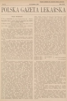 Polska Gazeta Lekarska. 1938, nr 15
