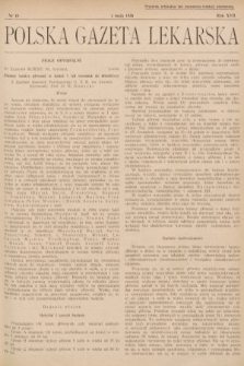 Polska Gazeta Lekarska. 1938, nr 18