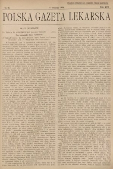 Polska Gazeta Lekarska. 1938, nr 36