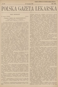 Polska Gazeta Lekarska. 1938, nr 39