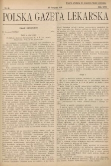 Polska Gazeta Lekarska. 1938, nr 46