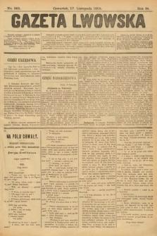 Gazeta Lwowska. 1904, nr 263