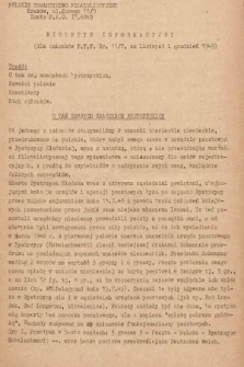 Biuletyn Informacyjny. 1949, nr 11