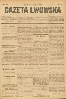 Gazeta Lwowska. 1904, nr 270